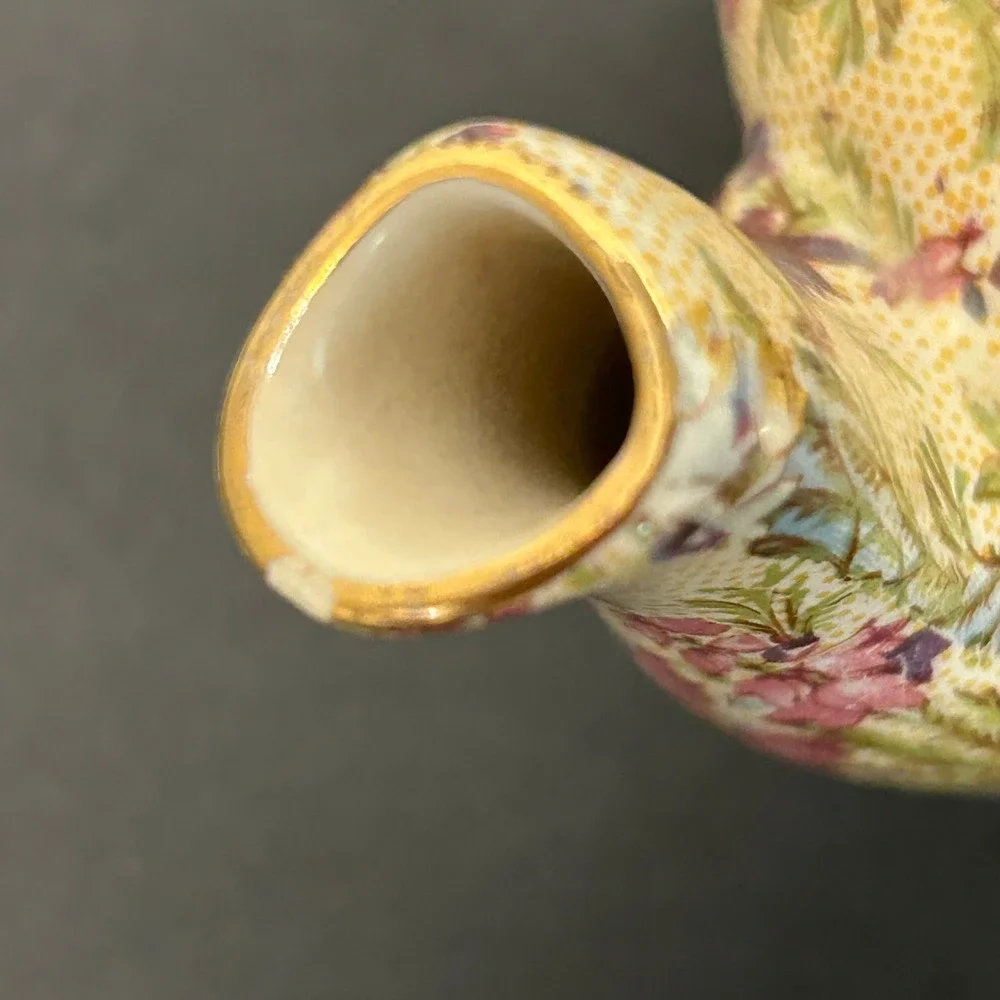 Lord Nelson Ware Heather Stacking Tea for One Set Floral Chintz 2780